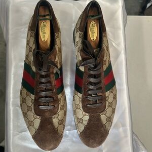 Gucci, Size 11.5, Beige